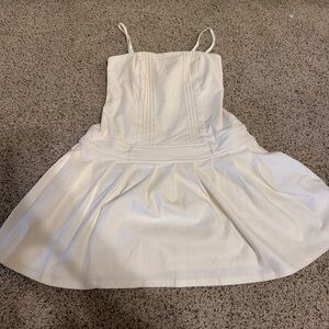 Wild Fable Cream Kids Casual Dress